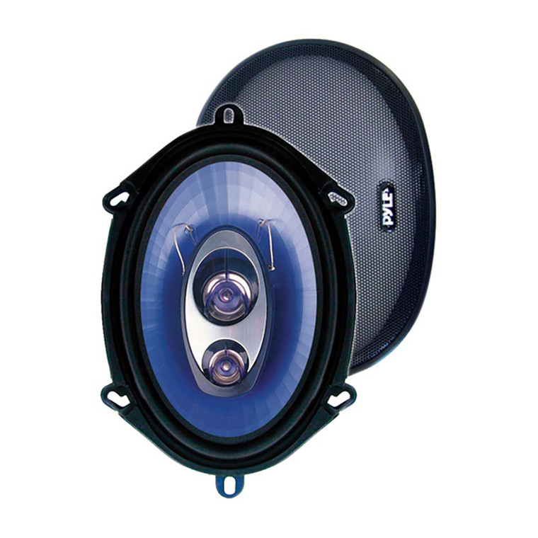 Pyle 5x7"/ 6x8" 3-Way Speakers - PL573BL