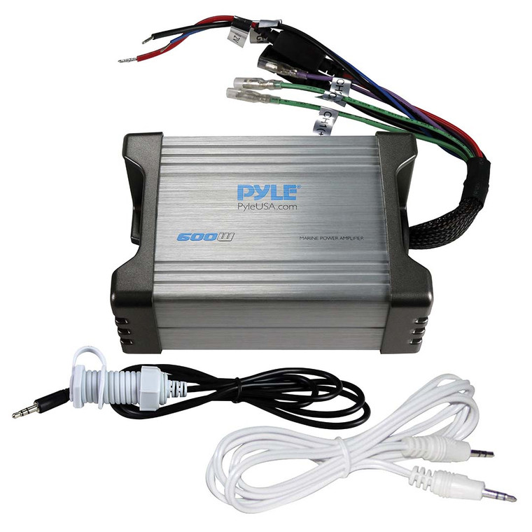 Pyle Marine 2 Channel Amplifier 600W MAX - PLMRMP2A