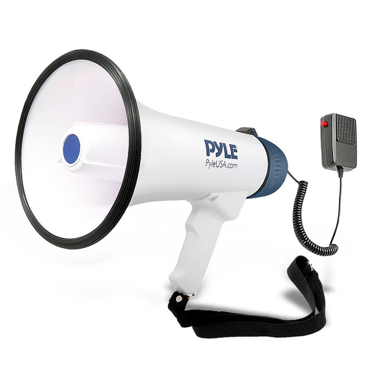 Pyle Pro Professional Dynamic Megaphone with recording detachable microphone - PMP45R