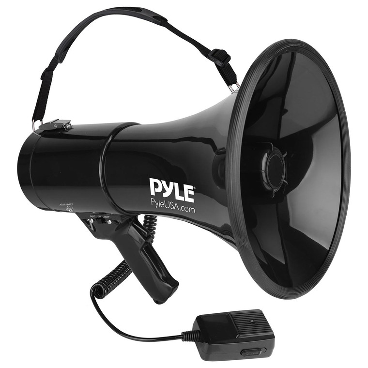 Pyle 50 Watt Megaphone With Built-In Siren - PMP53IN