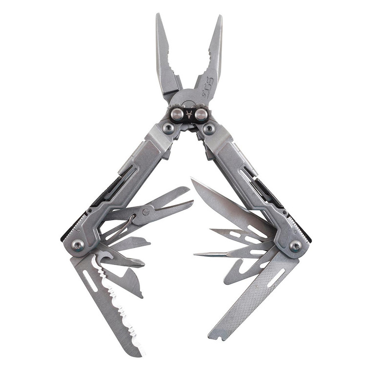 SOG POWERPINT 18-In-1 Mini Multi-Tool (Stone Wash Finish) - PP1001-CP