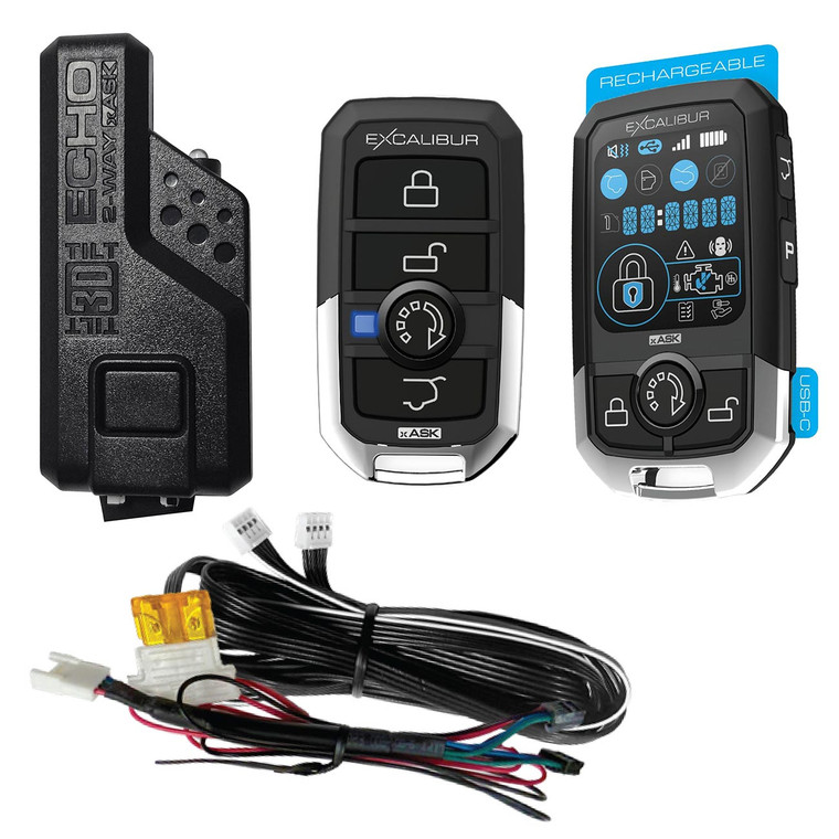 Excalibur 5-Button LCD 2-Way Remote Kit - Up to 1/4 mile Range - RK-580