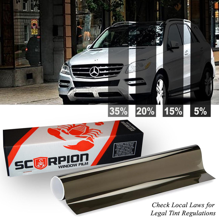 Scorpion Window Tint Shield Series (Nano-Ceramic) 2-Ply 35% 20" x 100² Roll - SH35IR20