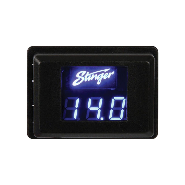 STINGER BLUE DIGITAL VOLTAGE METER - SVMB