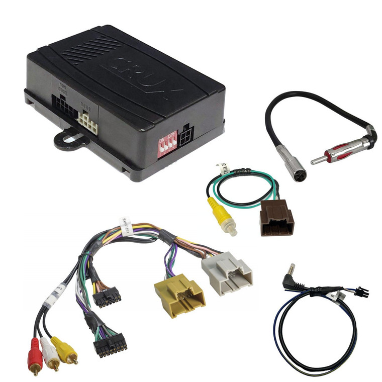 Crux Radio Replacement Interface with Steering Wheel Control for Select 2016-2018 for 7 GM IOA & I - SWRGM-47