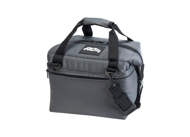 AO Coolers - 12 Pack Canvas Cooler Charcoal - AO12CH
