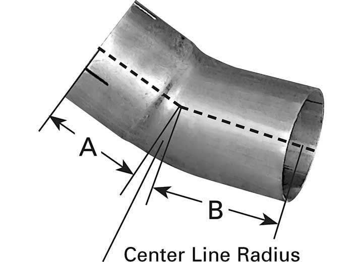 AP Exhaust - Elbow  30 Degree 5in Dia. Idod 4in 4in Lgth 6in Clr Aluminized - 10633