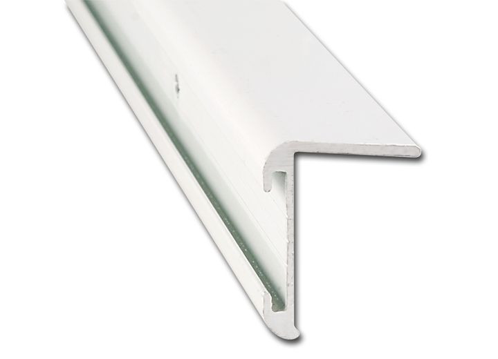 AP Products - Long Leg Insert Corner Molding Polar White 8 Ft - 021-85201-8