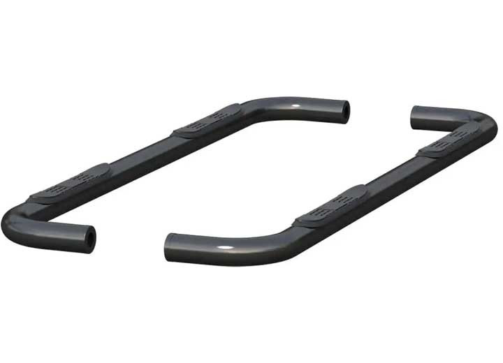 Aries - 19c Silverado/sierra 1500 Extended Cab 3in Round Semigloss Black Steel Side Bars - 204054