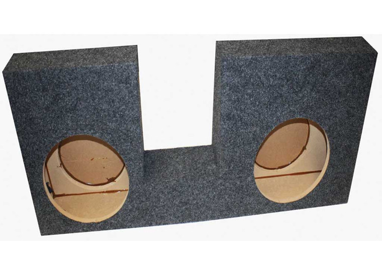 Atrend - 0816 F250/f350/f450 Crew Cab A39410cp Dual 10in Sealed Carpeted - A394-10CP