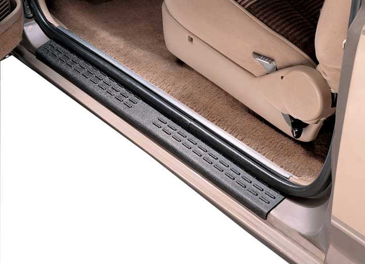 Auto Ventshade - 0007 Silverado/sierra Ext Cab 4pc Stepshieldblack - 91011