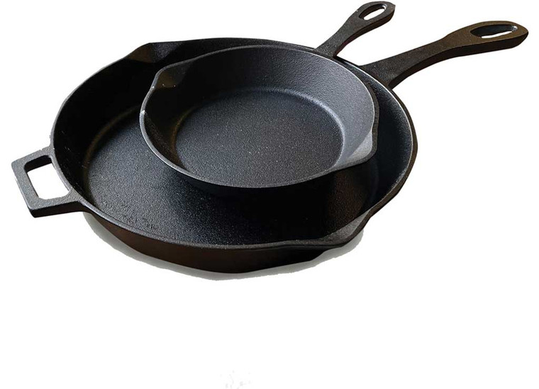 Bayou Classic - 2pc Skillet Set  8in 12in - 7452