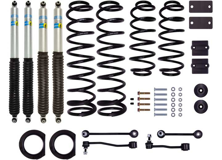 Bilstein - 18c Jeep Wrangler Jl Front And Rear B8 5100 Lift Kit Suspension Lift Kit - 53-291417