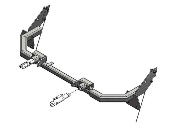 Blue Ox - 2020 Ford Escape Hybrid (includes Acc & Shutters) Baseplate   20 Tab Width - BX2683