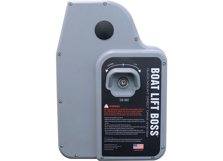 BOAT LIFT BOSS - Generation 5 Direct Drive System120 Volt Keyturn With Wireless Remote - 3012.4512