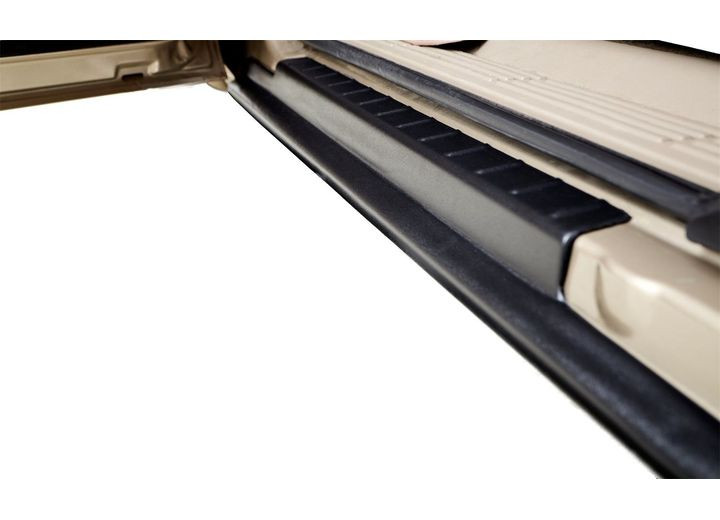 Bushwacker - 0713 Silverado 1500 Extended Cab Rocker Panel & Sill Plate Cover Black - 14079