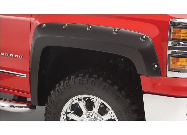 Bushwacker - 1820 F150 Fender Flares Pocket Style 2pc Front Only - 20109-02