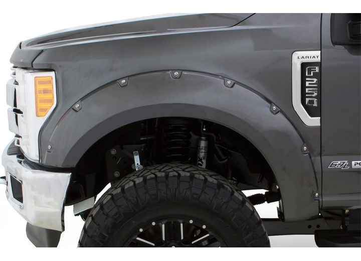 Bushwacker - 1820 F150 Pocket Style 4pc Color Fender Flares Oxford White - 20945-12
