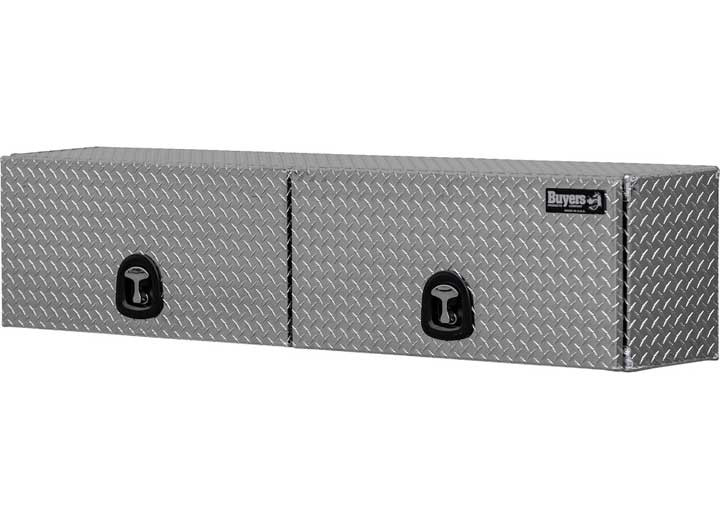 Buyers - 16x13x72in Dia Tread Alum Topsider Truck Box W/flipup Doors - 1701351