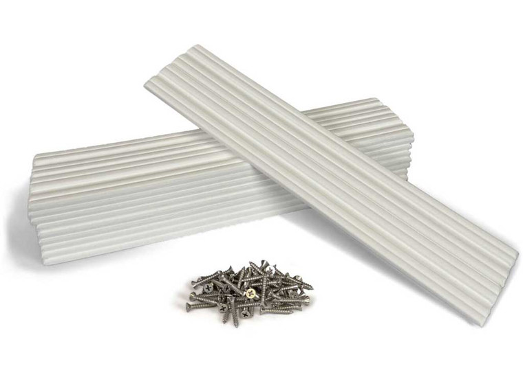 Caliber - Marine Slides 3in X 15in White 10pk - 23010-0