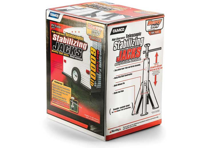 Camco - Eazlift Telescopic Jack Set Of 2 - 48860