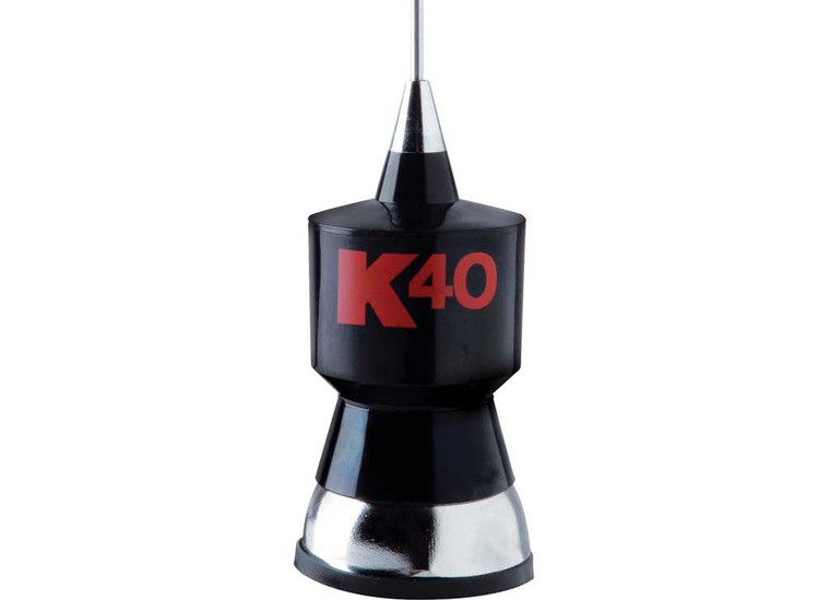 Das Inc. - Universal Mount Baseload Cb Antenna Kit W/ 57.25in Whip & 18ft Coax Cable - K-40