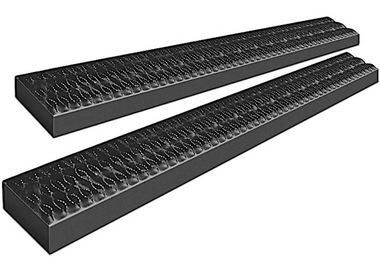 Dee Zee - 0117 Silverado/sierra Hd Std Cab Aluminum Rough Step Running Boards(brackets Sold Sep) - DZ15301A