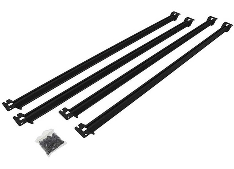 Dee Zee - Dee Zee Overland Series Side Rail Kit Mid Size (4 Rails) - DZ95010TB