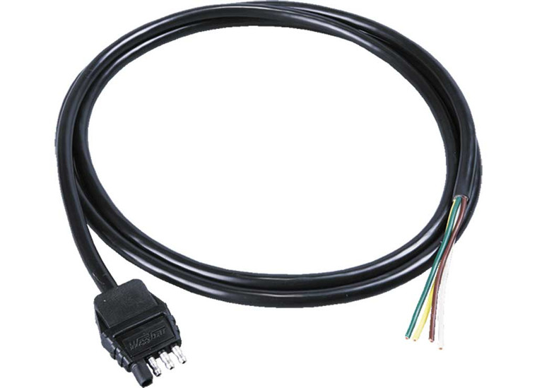 Draw-Tite - 4flat Trailer End Connector 14ft Jacketed Cable - 787274