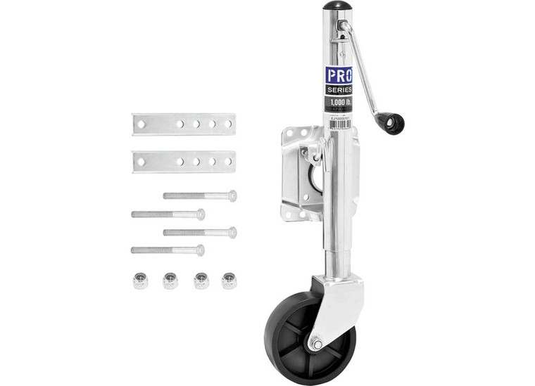 Draw-Tite - (packaged)trailer Jack Swivel Mount Marine  Single Wheel Mount Bracket; 1000 Lbs - EJ10000101