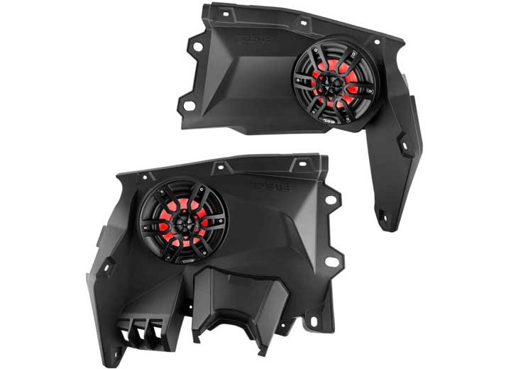 DS18 (SPIRIT ) - Canam Maverick X3 Loaded 6.5in Dash Board Speaker Panel (nxl6/bk Included) - CA-X3DS6LD