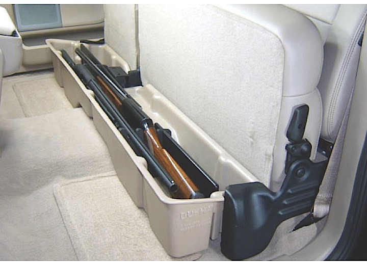 DU-HA - 15c F150/17c F250/f350 Supercrew Underseat Storage/gun Case Black - 20110