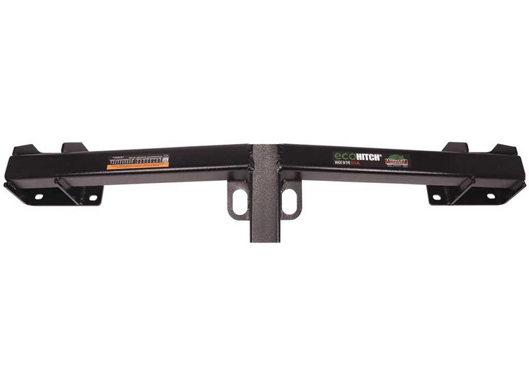 EcoHitch - 22c Escape Plugin Hybrid Stainless Steel Ecohitch Trailer Hitch Stealth Design 2in Black - X6038S