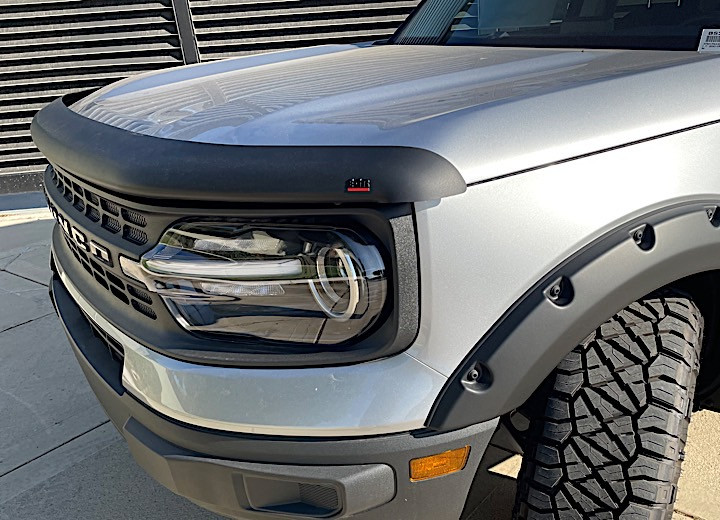 EGR - 2125 Bronco Sport Matte Finish Superguard Hood Guard - 303565