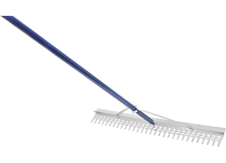 Extreme Max - 36in Commercialgrade Screening Rake For Beach And Lawn Care With 66in Handle - 3005.4095