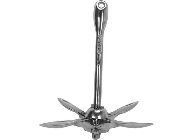 Extreme Max - Folding Anchor 1.5 Lbs.stainless - 3006.6672