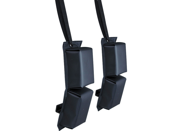 Extreme Max - Pwc Contour Fender 10in  Black2 Pack With Hook/strap - 3006.727