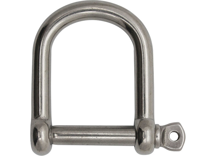 Extreme Max - Wide D Shackle 1/2 Stainlessbulk Each - 3006.8234