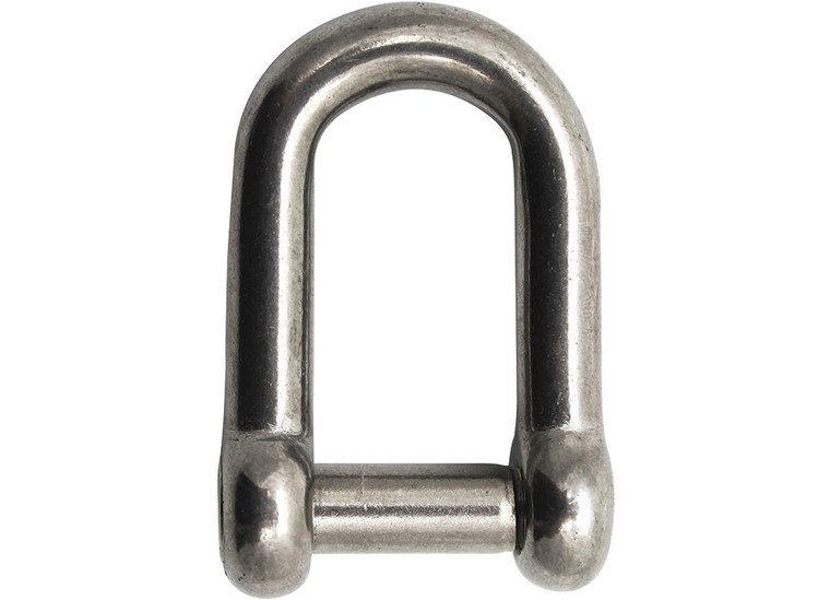 Extreme Max - D Shackle No Snag Pin 3/8stainless Bulk Each - 3006.8399