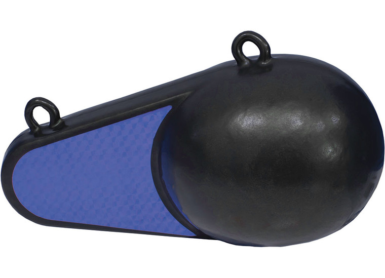Extreme Max - Coated Pancake Downrigger Weight 6 Lbs With Blue Flash - 3006.9255