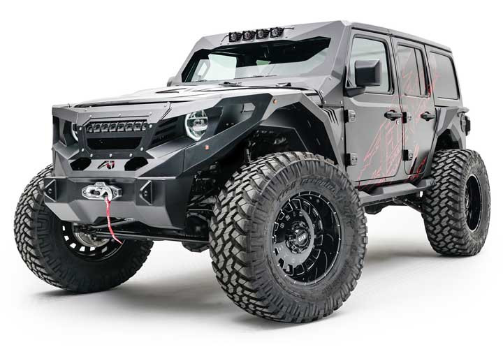 Fab Fours - 18c Wrangler Jl Front Inner Fenders - JL1002-1