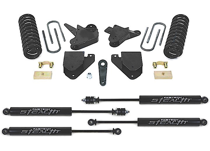 Fabtech - Coil Box Kit 6in Ford F250/350 Diesel; Springs Only - FTS137