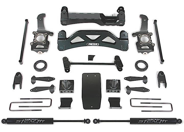 Fabtech - 2004 F150 6in Box 1 Black - FTS22016BK