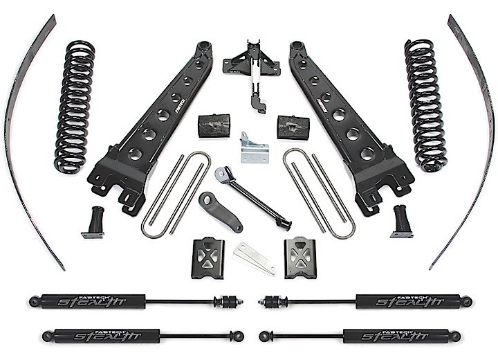 Fabtech - Sd 8in 4wd Coil Box Black - FTS22025BK