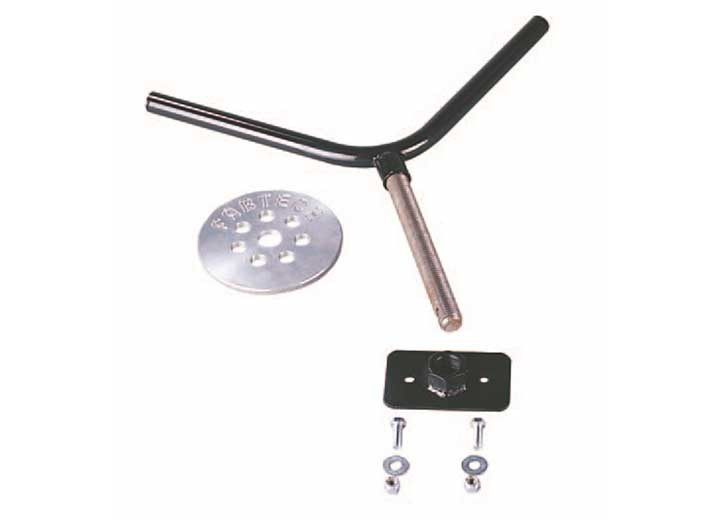 Fabtech - Spare Tire Mount Black - FTT10001BK