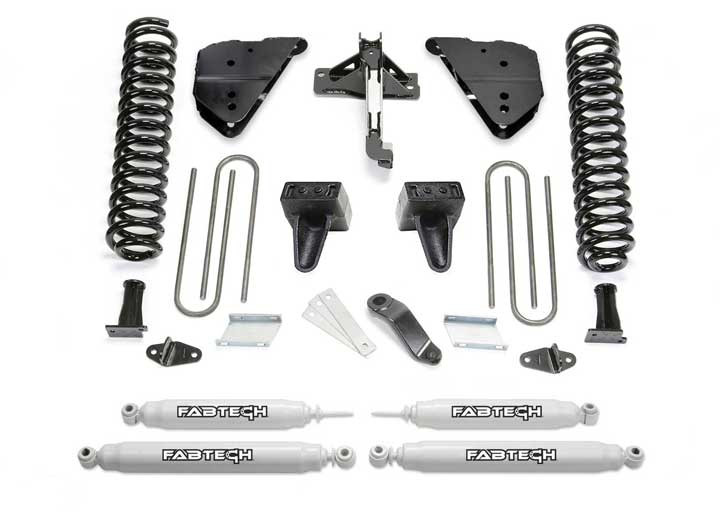 Fabtech - 23c Ford F250/f350 4wd Diesel Basic Sys W/perf Shks - K2412