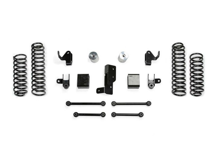 Fabtech - 2021 Jeep Jl 4xe 4door 3in Sport Lift Kit W/shock Extensions - K4200