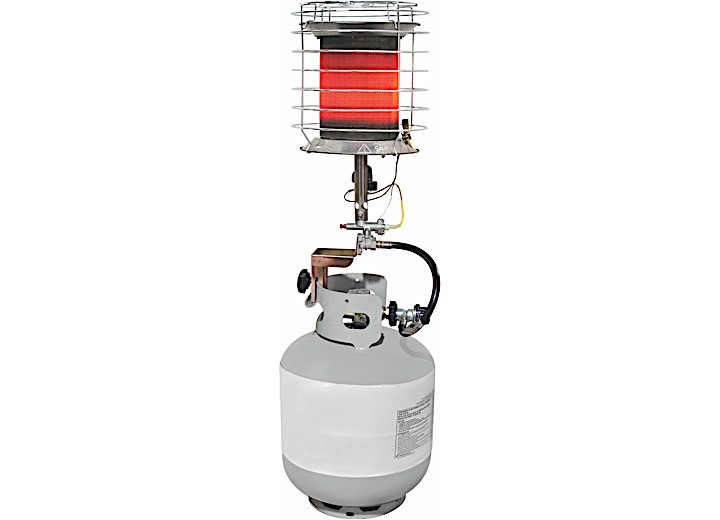 GHP Group - Dynaglo 360deg Lp Tank Top Heater W/tip Over Safety Sw 3000040000 Btu Heats Up To 1000 Sq Ft - TT40000M