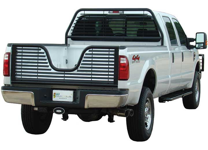 Go Industries - 0813 Ford Superduty Black Louvered Vgate - 6142