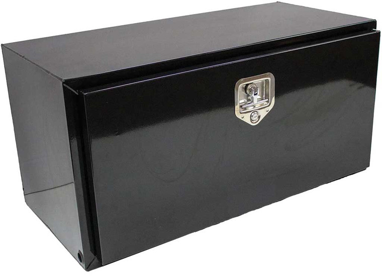 Go Industries - Underbody Truck Tool Box 24in X 18in X 18in Black - 79624